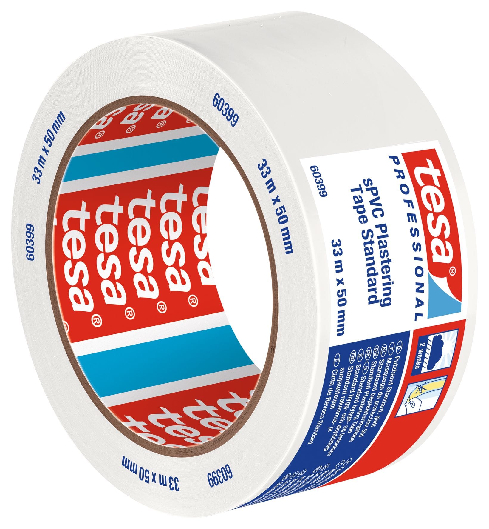 Weich-PVC Klebeband tesa® 60399 (Putzband)