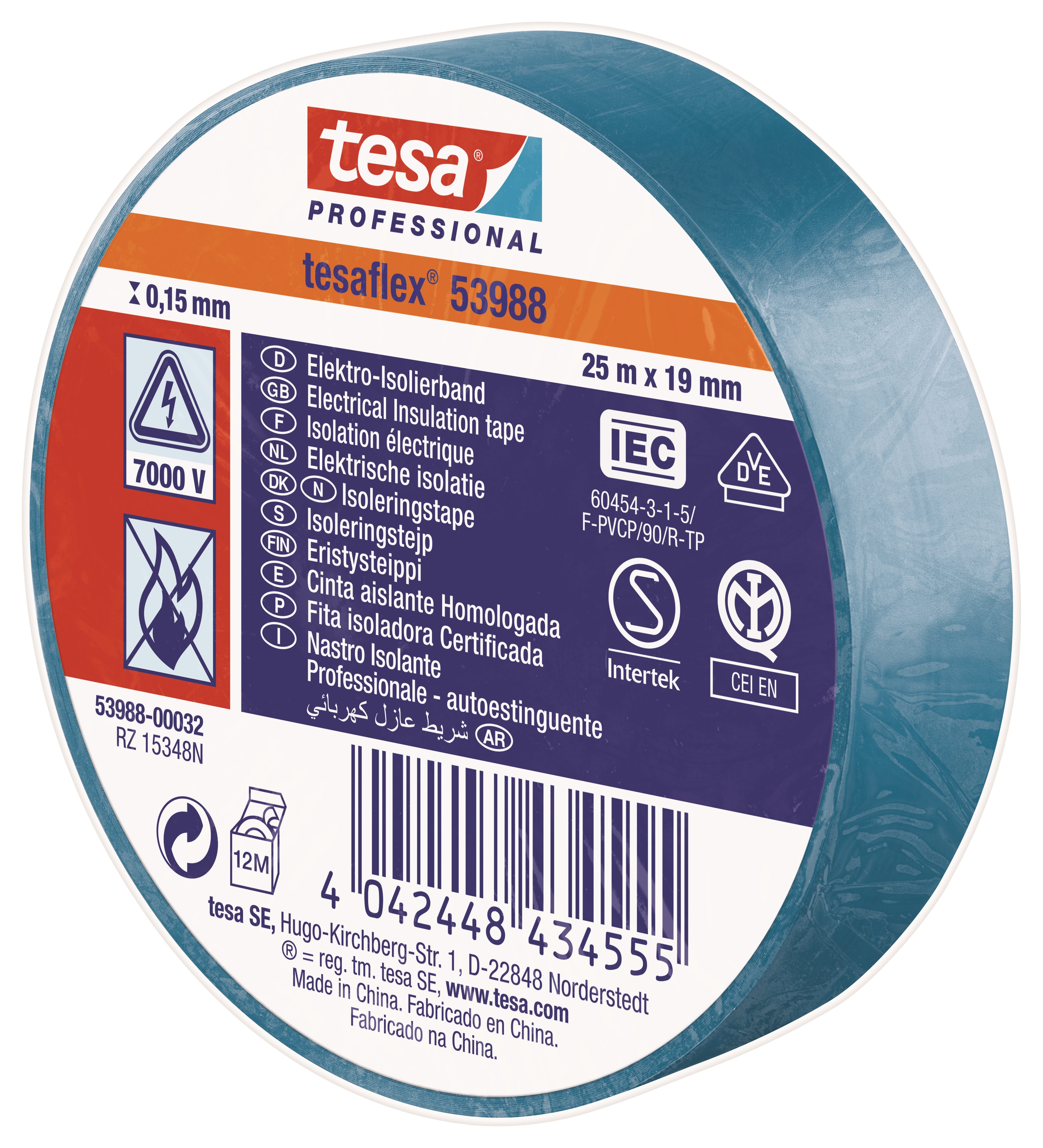 Weich-PVC Klebeband tesaflex® 53988